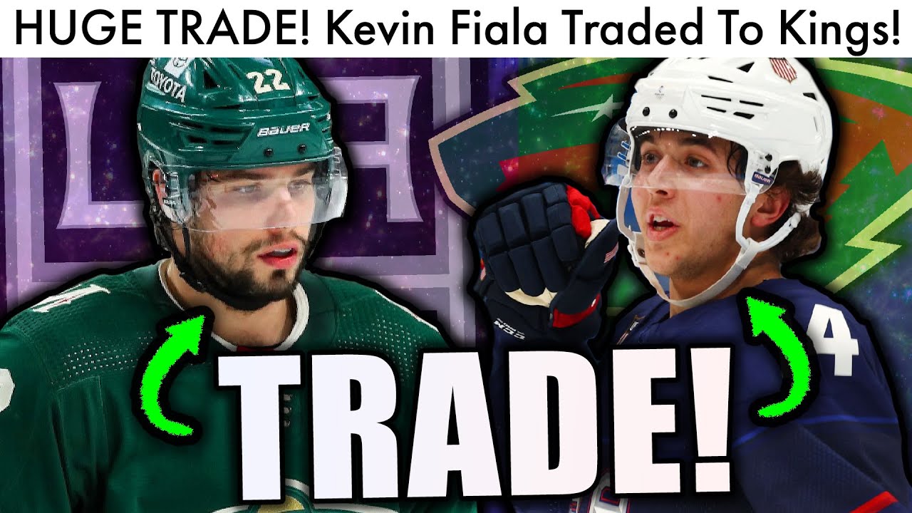 Trade: Kings acquire Kevin Fiala from Wild; reportedly sign him to 7