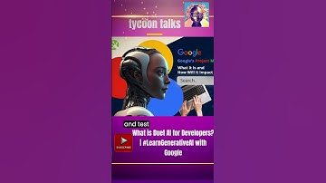 What is Duet AI for Developers? | #LearnGenerativeAI with Google