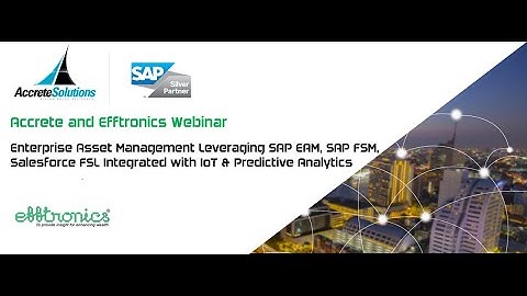 Enterprise Asset Management Integrated with IoT & Predictive Analytics