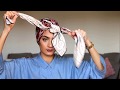 Unique Turban Style | Square Scarf | طريقه مميزه للف المنديل المربع