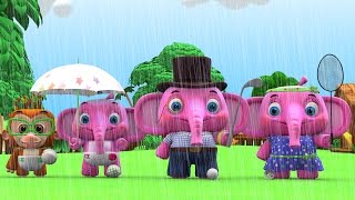 Rain Rain Go Away | Plus Lots More Nursery Rhyme Videos | Kindergarten Songs Collection
