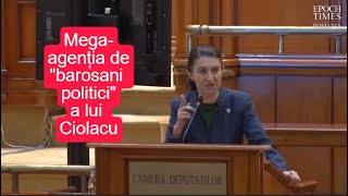 Violeta Alexandru amenință PSD-PNL că va desființa mega-agenția de 'barosani politici'