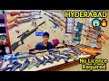 The😱Biggest Air Guns🔥Collection in Hyderabad[Pubg Wali Guns, Pistols, Riffles]No Licence Required