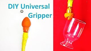 How to make a miniature Universal Gripper for you Robotic Arm at home