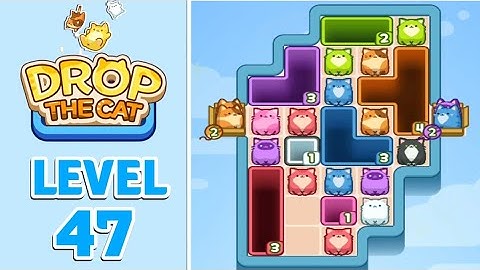 Drop The Cat Level 47 Walkthrough Solution