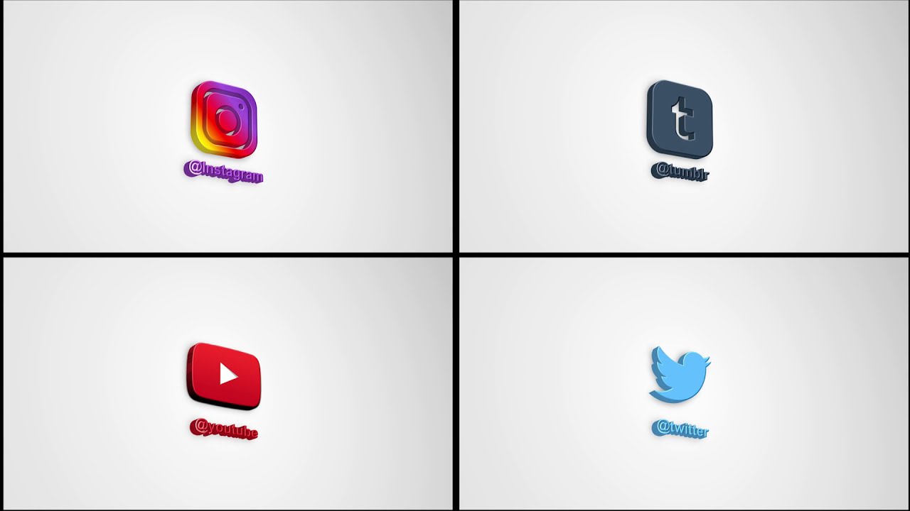 3D Logo Animation in After Effects No Third Party Plugin - YouTube