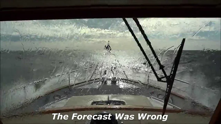 Fleming 65 in 51 Knots of Wind