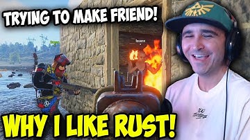Summit1g Explains Why He Likes Rust + Destroys A Team!