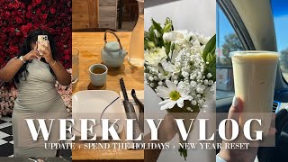 WEEKLY VLOG! WHERE HAVE I BEEN? + SPEND THE HOLIDAYS W/ ME + NEW YEAR RESET| Itsreallyadree