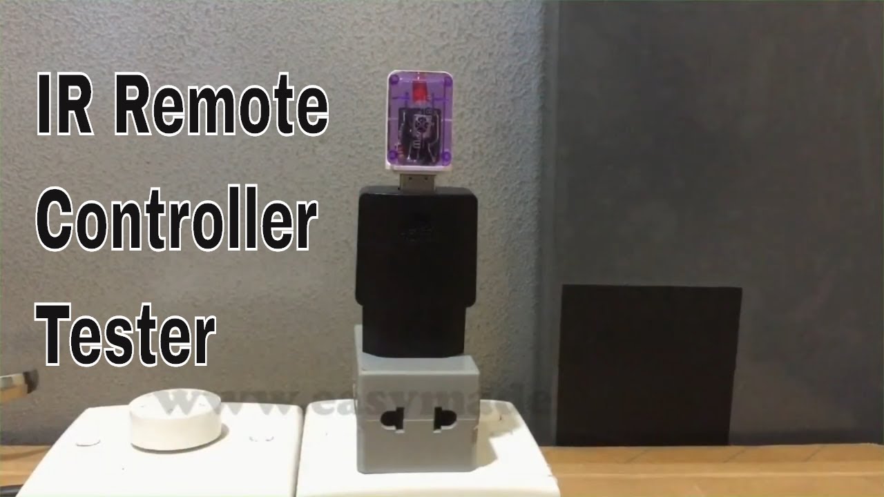 Infrared Remote Controller Tester - YouTube