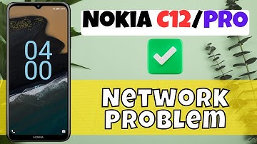 Nokia C12, Pro Network Problem / Mobile data not working {Tutorial}