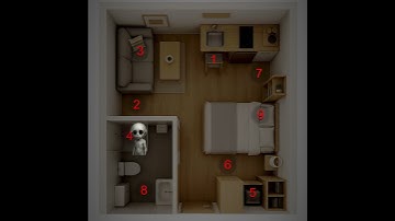 Choose a place to hide. Survive until the end. #hideandseek #survive #horror #game