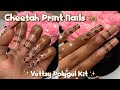 Cheetah Print Polygel Nails | Rose Forever | Testing a Jiangsheng Nail Drill | Vettsy Polygel Kit