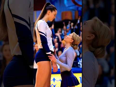 Volleyball Player Steals the Spotlight Dance #dance #volleyball #ai #model