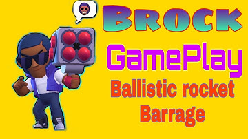 Brawl Star -  Gameplay "Brock (SharpShooter)" Gem Grab (iOS, Android)