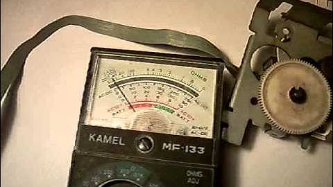 Stepper motor as speed sensor