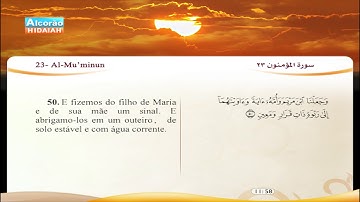 23 | Sura Al-Mu’minun | Sheikh leitor Fares ‘Abbad | سورة المؤمنون | الشيخ فارس عباد