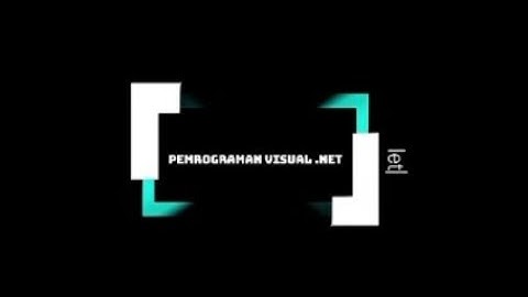 TUGAS 1 PEMROGRAMAN VISUAL .NET | PEMBUATAN APLIKASI KTP SEDERHANA DI VISUAL STUDIO 2010 ULTIMATE