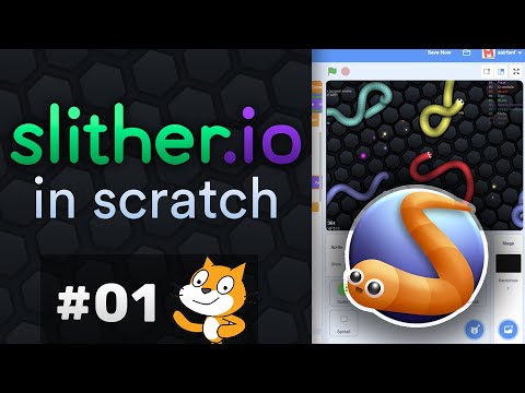 Scratch Tutorial: Slither.io in Scratch! (Part 1) 
