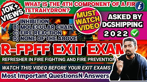 RFPFF Exit Exam Questions With Explanation | RFPFF EXIT EXAM