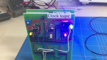 8 Bit computer 02 - Clock circuitry