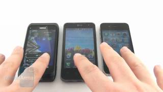 Nokia E7 vs LG Optimus 2X vs Apple iPhone 4 screenshot 2