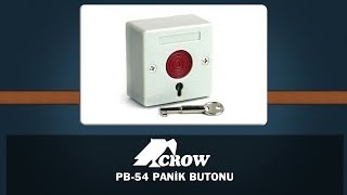 Elektromaks Crow Hırsız Alarm Sistemleri Pb - 54 Panik Butonu