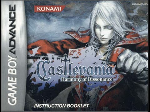 Castlevania: Harmony of Dissonance - Game Manual (GBA) (Instruction ...