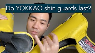 YOKKAO MATRIX MUAY THAI SHIN GUARDS REVIEW | 1.5 YEARS LATER