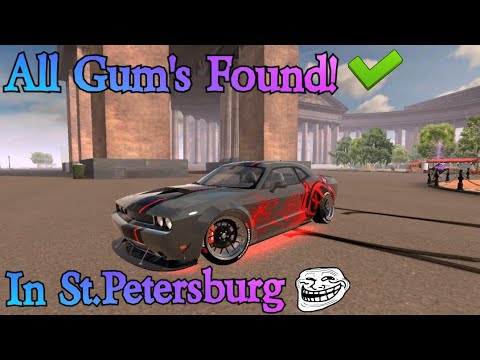 All Gum's Collecting Guide | St.Petersburg Map | Tuning Club Online