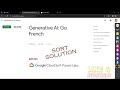 Generative AI: Go French (ARC109) || LEVEL 3 GenAlus Conversations