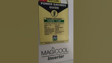 Whirlpool inverter ac ||SAI18831M3D/2021 Error codes