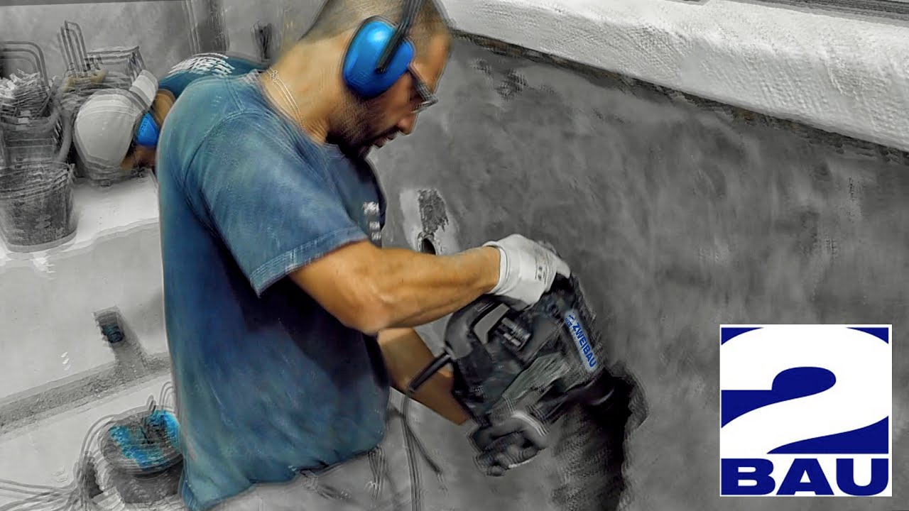 POOL RENOVIERUNG Renovation renovación BIRDCAGE VORHER NACHHER before after!