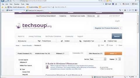 Webinar - Welcome to the New TechSoup.org! - 2013-01-11