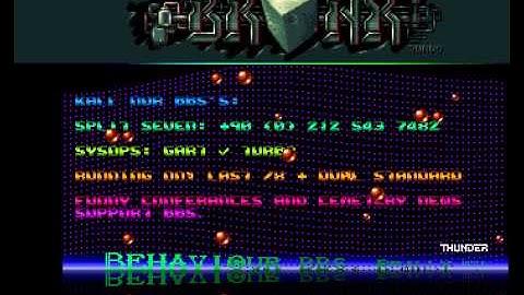 Bronx - Meeting BBS Intro (Amiga Demo Scene Intro)