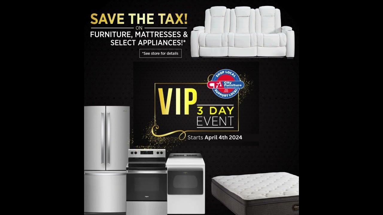 cfa gp VIP SALE APRIL furniture furnituredeals deals 