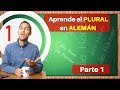 Aprender a formar el PLURAL en ALEMÁN parte 1