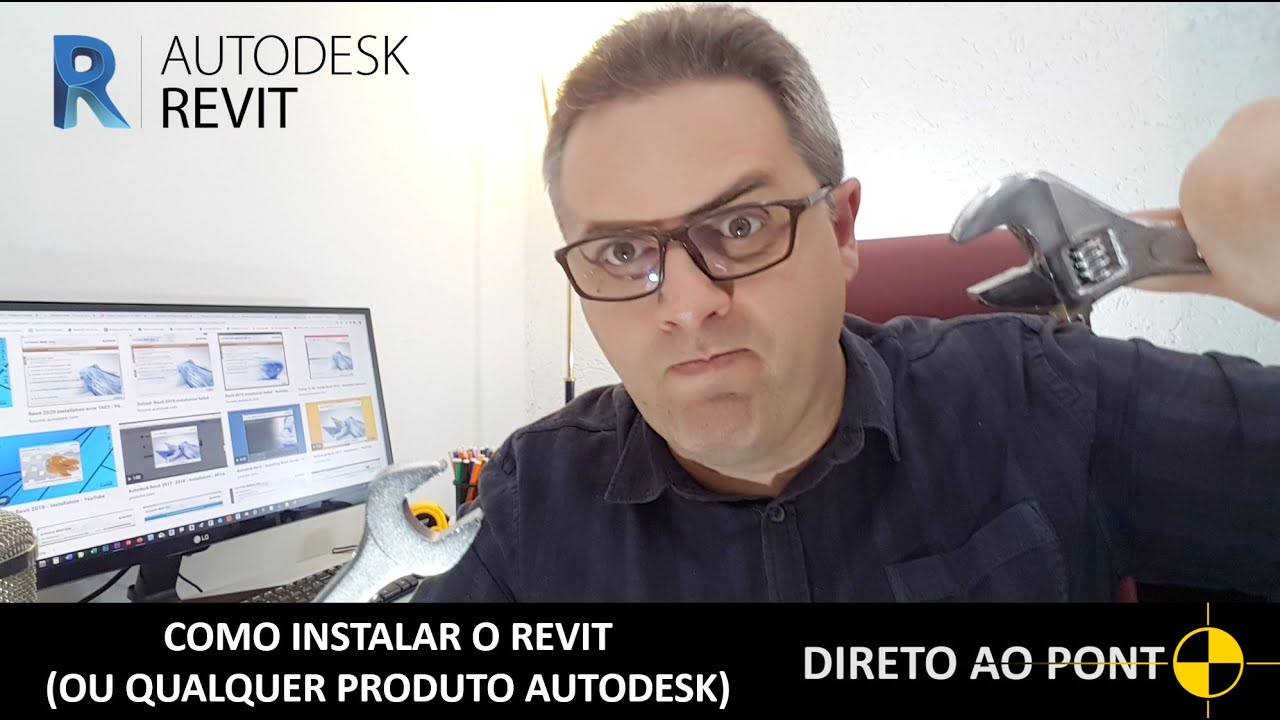 Como instalar o Revit (ou qualquer produto Autodesk). - YouTube