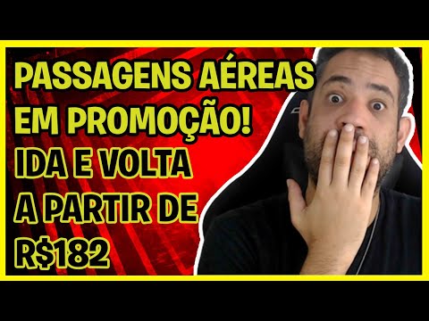 ☑️ GOL, LATAM E AZUL EM PROMOÇÃO RELÂMPAGO! É A HORA DE APROVEITAR PASSAGENS AÉREAS BARATAS!