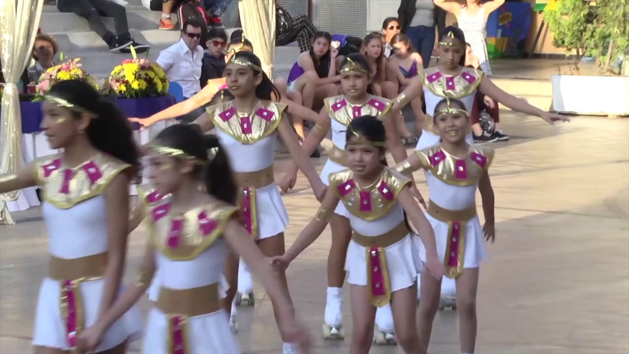Clausura de Talleres 2017 -  PATINAJE ARTÍSTICO  Grupal Nivel Inicio “Reinas del Antiguo Egipto”