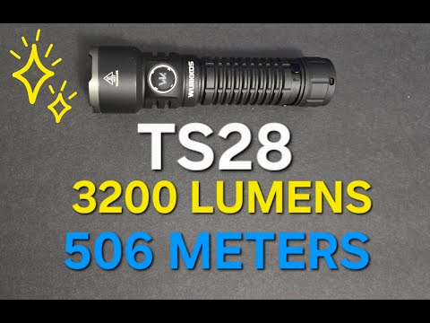 The Wurkkos TS28 puts a spot light in your hands!!!