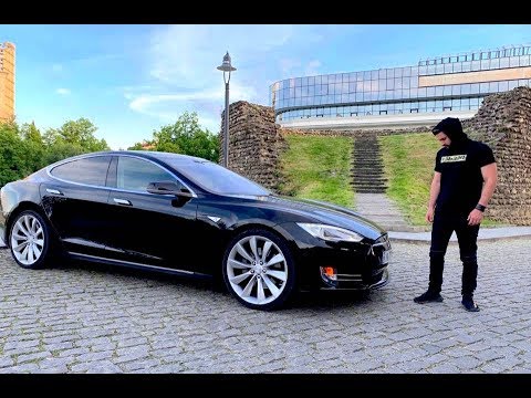 უხეში ტესტ დრაივი - TESLA Model S თელავში!