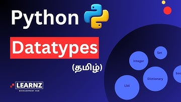 Explore Python data types in Tamil! #PythonForBeginners #TamilCoding