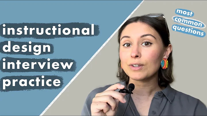 practice the top 5 most commonly asked instructional design interview questions | mock interview