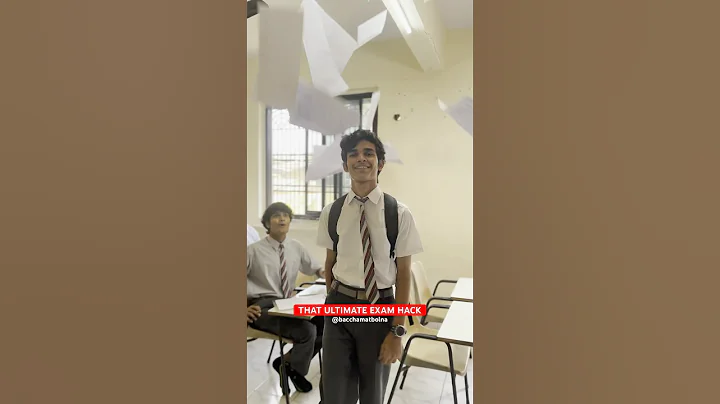 That Exam Hack #shorts #schooldays #school #friends #exam #hack #funny #nostalgia #explore #comedy