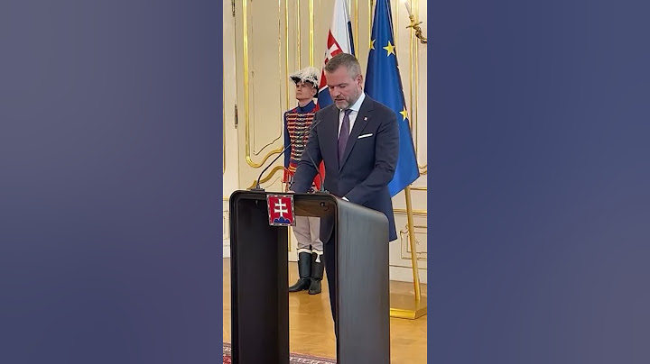 Príhovor prezidenta Pellegriniho k povereniu vedúcich diplomatických misiií #shorts