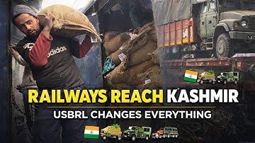 USBRL RAIL PROJECT BIG SUCCESS WHICH BOOSTS INDIAN ECONOMI ! 