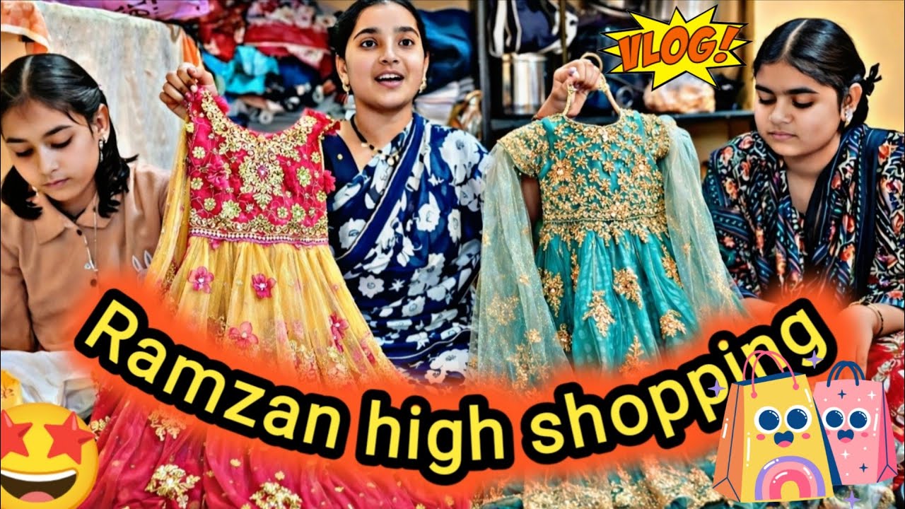 🛍️💰ಇವತ್ತು ಮತ್ತೆ ರಂಜಾನ್ ಹಬ್ಬಕ್ಕೆ ಹೆಂಡತಿ ಮಕ್ಕಳಿಗೆ 20.000 ಸಾವಿರ ರೂಪಾಯಿ ಶಾಪಿಂಗ್ 