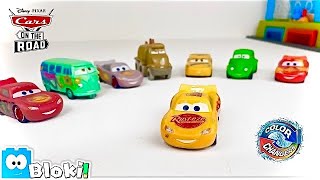 Car Wash \& Color Changing Disney Pixar Cars for Kids! Toddler Educational Toy Learning