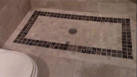 How To Build A Curbless Shower